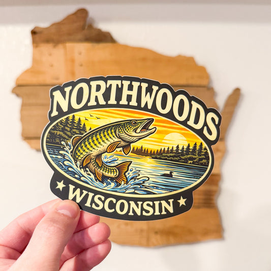 Northwoods Sticker